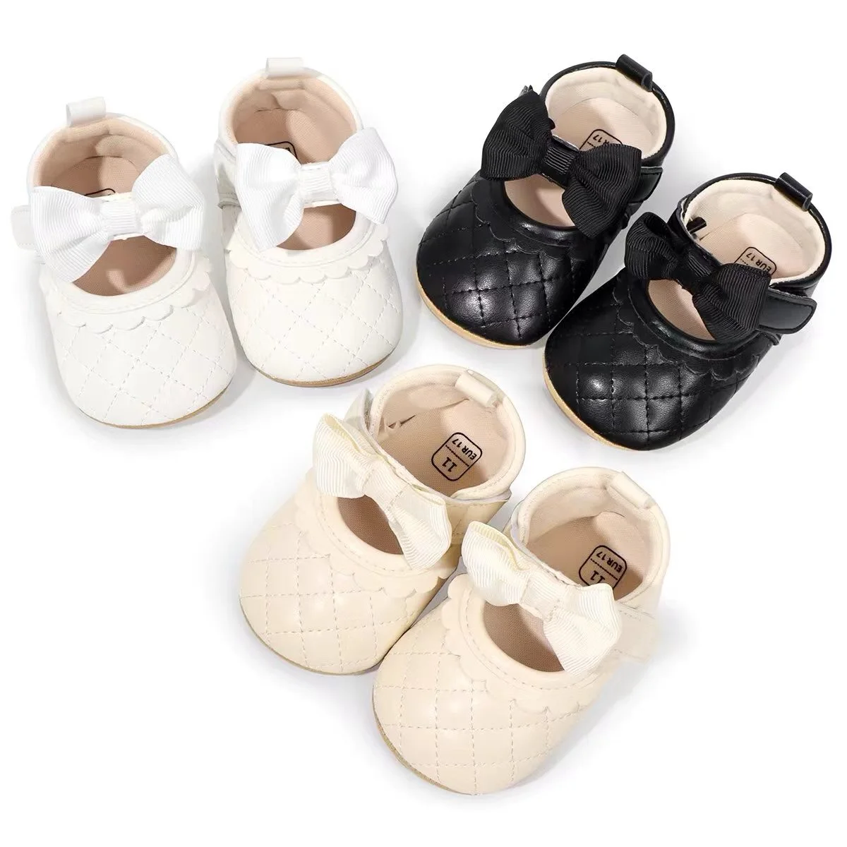 Quilted Bow Princess Shoes ছবি 1