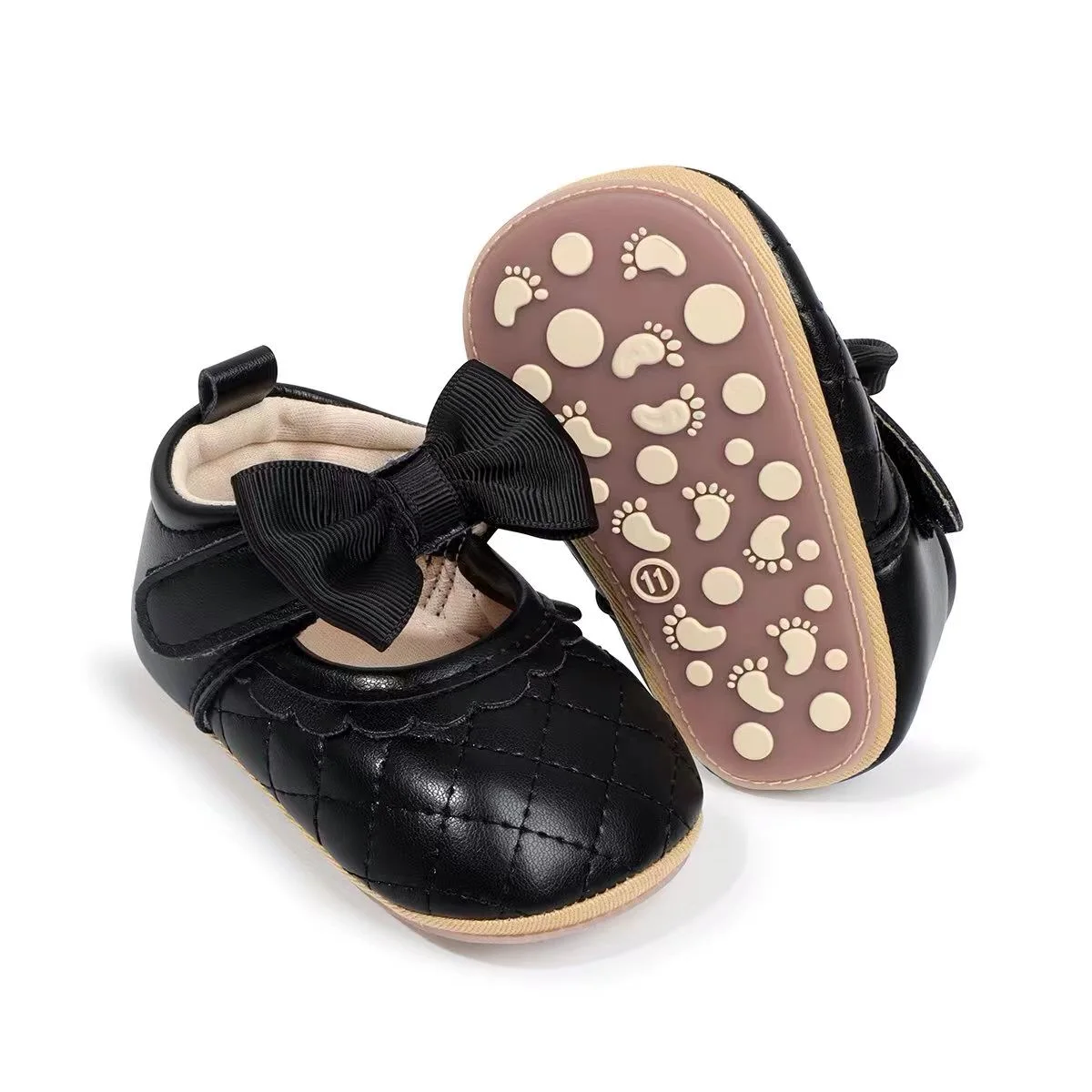 Quilted Bow Princess Shoes ছবি 2