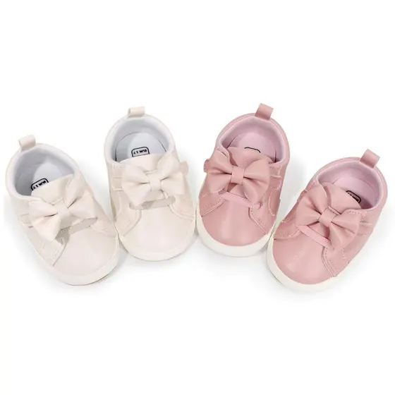 Soft Bow Pre-walker Shoes